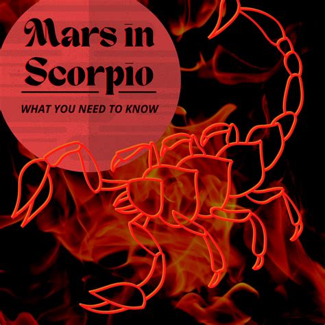 scorpio mars in bed|Mars in Scorpio: Understanding This Passionate。